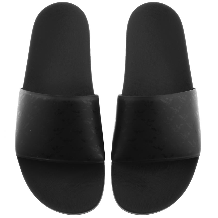 Alternative Image for ProductEmporio Armani Logo Sliders Black1